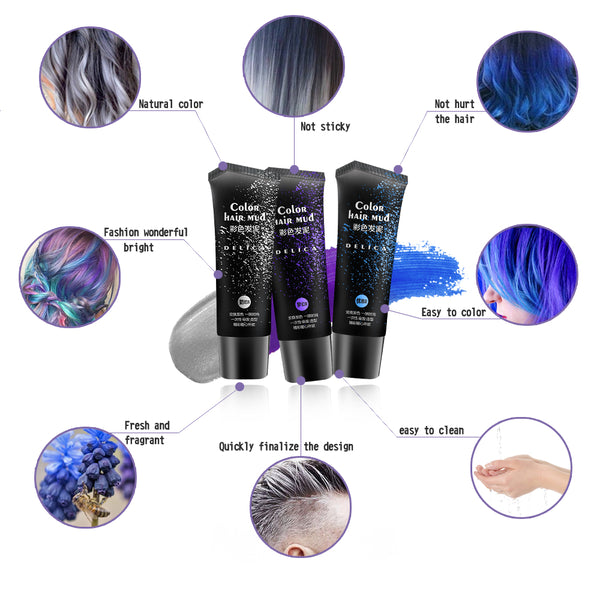 Temporary Hair Color Gel